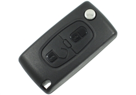 Peugeot flip bilnøgle (67Peugeot-NIR23)